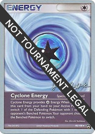 Cyclone Energy - 2007 (Jeremy Scharff-Kim) 090/108  World Championship Decks - Uncommon