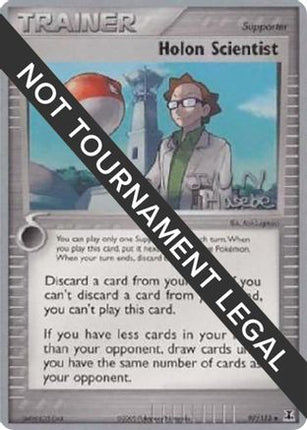 Holon Scientist - 2007 (Jun Hasebe) 097/113  World Championship Decks - Uncommon