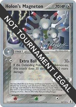 Holon's Magneton - 2007 (Jeremy Scharff-Kim) 022/113  World Championship Decks - Rare