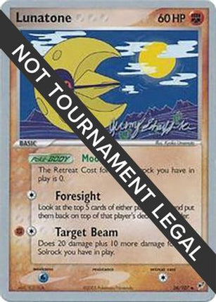 Lunatone - 2007 (Jeremy Scharff-Kim) 036/107  World Championship Decks - Uncommon
