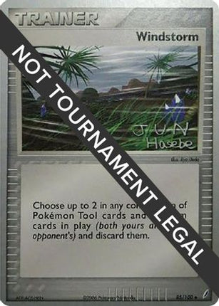 Windstorm - 2007 (Jun Hasebe) 085/100  World Championship Decks - Uncommon