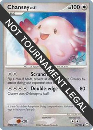 Chansey - 2008 (Paul Atanassov) 076/123  World Championship Decks - Common