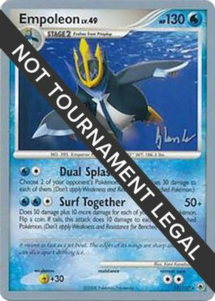 Empoleon - 2008 (Dylan Lefavour) 017/100  World Championship Decks - Rare
