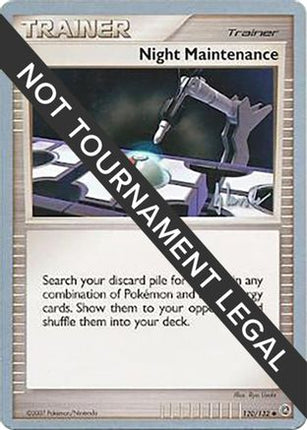 Night Maintenance - 2008 (Dylan Lefavour) 120/132  World Championship Decks - Uncommon