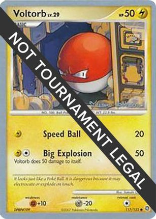 Voltorb - 2008 (Tristan Robinson) 117/132  World Championship Decks - Common