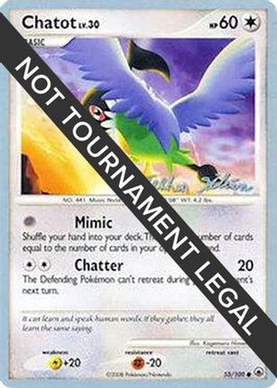 Chatot - 2009 (Stephen Silvestro) 055/100  World Championship Decks - Common