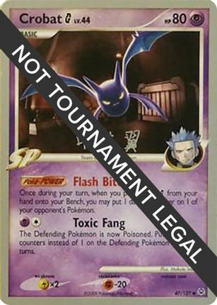 Crobat G - 2009 (Tsubasa Nakamura) 047/127  World Championship Decks - Uncommon