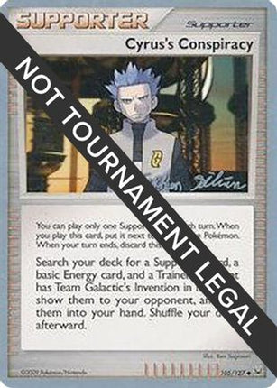 Cyrus's Conspiracy - 2009 (Stephen Silvestro) 105/127  World Championship Decks - Uncommon