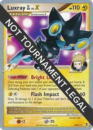 Luxray GL LV.X - 2009 (Tsubasa Nakamura) 109/111  World Championship Decks - Classic Collection