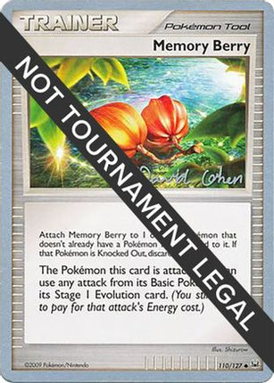 Memory Berry - 2009 (David Cohen) 110/127  World Championship Decks - Uncommon