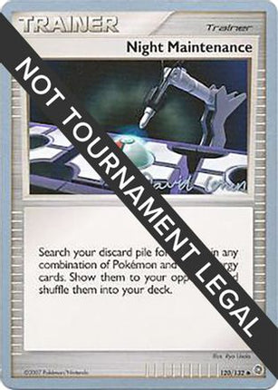 Night Maintenance - 2009 (David Cohen) 120/132  World Championship Decks - Uncommon