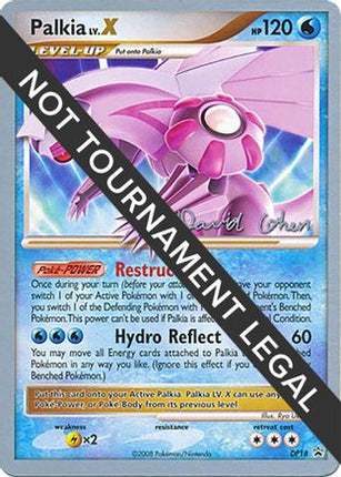 Palkia LV.X - 2009 (David Cohen) DP18  World Championship Decks - Promo
