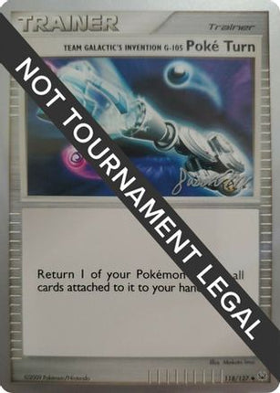 Team Galactic's Invention G-105 Poke Turn - 2009 (Jason Martinez) 118/127  World Championship Decks - Uncommon