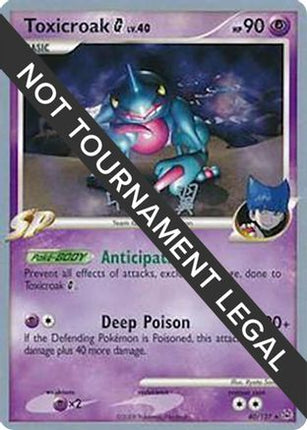 Toxicroak G (40) 040/127  World Championship Decks - Rare