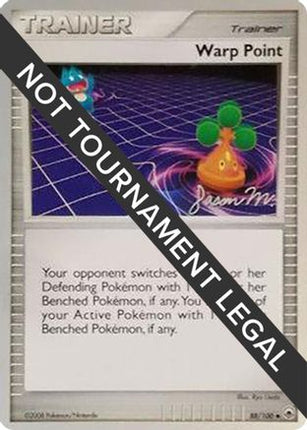 Warp Point - 2009 (Jason Martinez) 088/100  World Championship Decks - Common