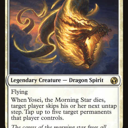 Yosei, the Morning Star (IMA-039) - Iconic Masters Foil