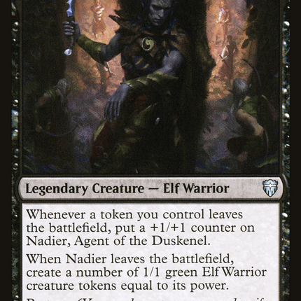 Nadier, Agent of the Duskenel (CMR-135) - Commander Legends Foil