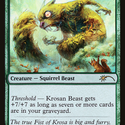 Krosan Beast (SLD-196) - Secret Lair Drop Foil