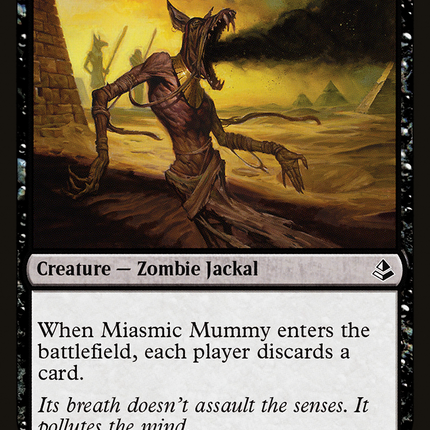 Miasmic Mummy (AKH-100) - Amonkhet