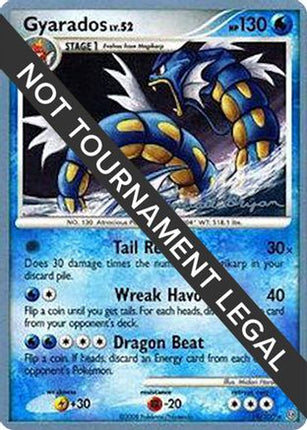 Gyarados - 2010 (Mychael Bryan) 019/100  World Championship Decks - Rare