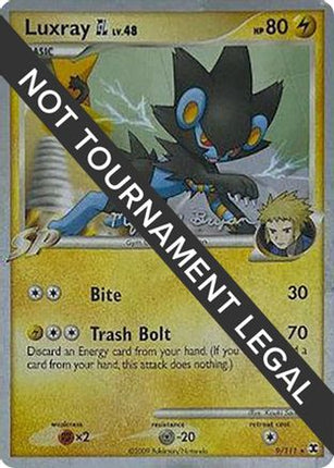 Luxray GL - 2010 (Mychael Bryan) 009/111  World Championship Decks - Rare