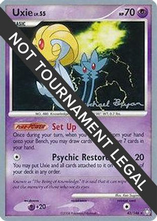 Uxie - 2010 (Mychael Bryan) 043/146  World Championship Decks - Rare