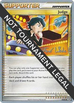Judge - 2011 (Gustavo Wada) 078/95  World Championship Decks - Uncommon