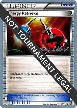 Energy Retrieval - 2012 (Zachary Bokhari) 092/114  World Championship Decks - Uncommon