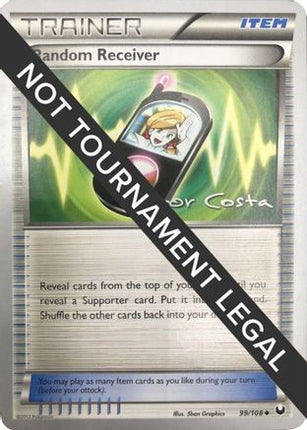 Random Receiver - 2012 (Igor Costa) 099/108  World Championship Decks - Uncommon