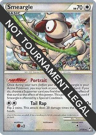 Smeargle - 2012 (Chase Moloney) 021/95  World Championship Decks - Rare