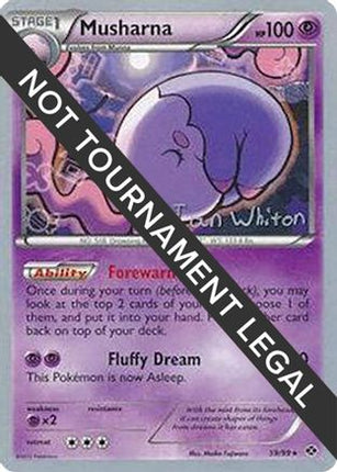 Musharna - 2013 (Ian Whiton) 059/99  World Championship Decks - Rare