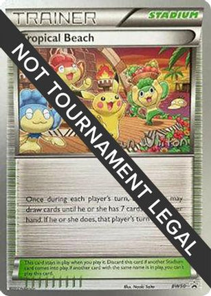 Tropical Beach - 2013 (Ian Whiton) BW50  World Championship Decks - Promo