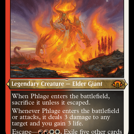 Phlage, Titan of Fire's Fury (MH3-493) - Modern Horizons 3 Foil