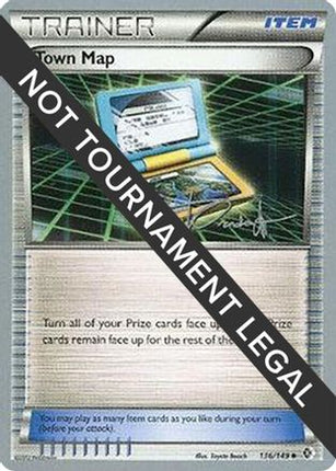 Town Map - 2014 (Trent Orndorff) 136/149  World Championship Decks - Uncommon