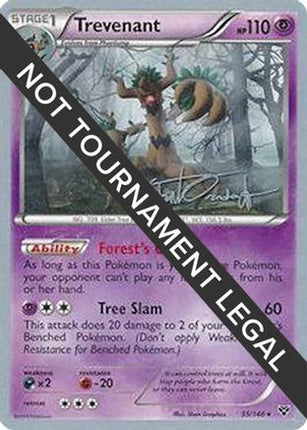 Trevenant - 2014 (Trent Orndorff) 055/146  World Championship Decks - Rare