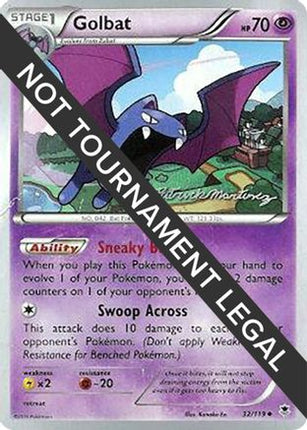 Golbat - 2015 (Patrick Martinez) 032/119  World Championship Decks - Uncommon