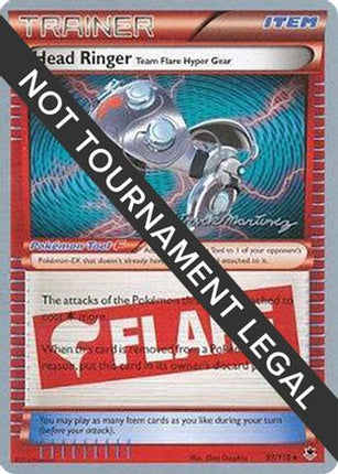 Head Ringer (Team Flare Hyper Gear) - 2015 (Patrick Martinez) 097/119  World Championship Decks - Rare