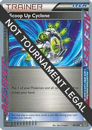 Scoop Up Cyclone - 2015 (Rowan Stavenow) 095/101  World Championship Decks - Rare