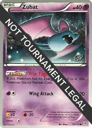 Zubat - 2015 (Rowan Stavenow) 053/135  World Championship Decks - Common