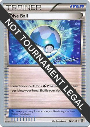 Dive Ball - 2016 (Cody Walinski) 125/160  World Championship Decks - Uncommon