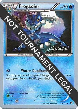Frogadier - 2016 (Cody Walinski) 039/122  World Championship Decks - Uncommon