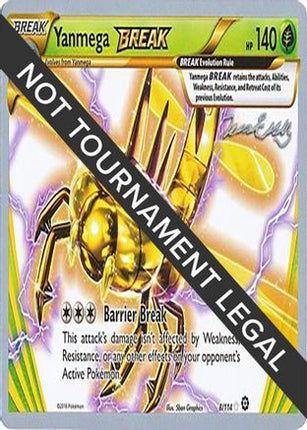 Yanmega BREAK - 2016 (Jesper Eriksen) 008/114  World Championship Decks - Rare BREAK