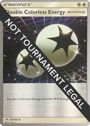 Double Colorless Energy - 2017 (Naoto Suzuki) 136/149  World Championship Decks - Uncommon