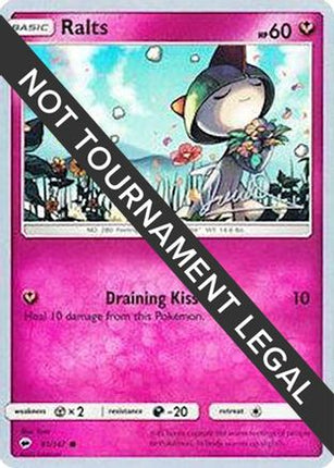 Ralts - 2017 (Diego Cassiraga) 091/147  World Championship Decks - Common