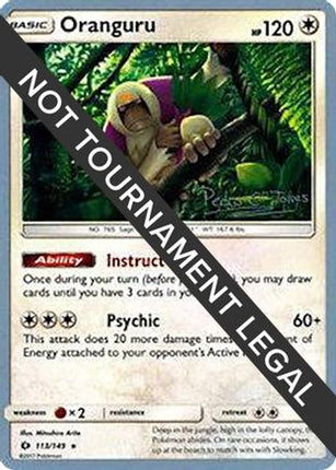 Oranguru - 2018 (Pedro Eugenio Torres) 113/149  World Championship Decks - Rare