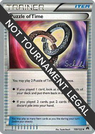 Puzzle of Time - 2018 (Robin Schulz) 109/122  World Championship Decks - Uncommon