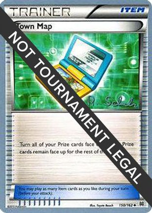 Town Map - 2018 (Robin Schulz) 150/162  World Championship Decks - Uncommon