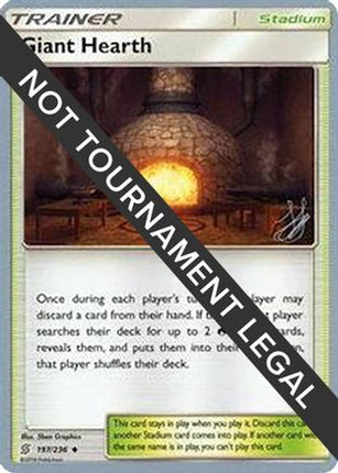 Giant Hearth - 2019 (Henry Brand) 197/236  World Championship Decks - Uncommon