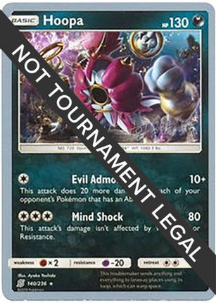 Hoopa - 2019 (Haruki Miyamoto) 140/236  World Championship Decks - Holo Rare