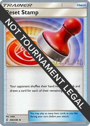Reset Stamp - 2019 (Shintaro Ito) 206/236  World Championship Decks - Uncommon